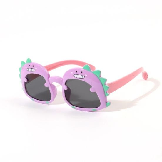 Children Sunglasses Girls Boys Cute Cartoon Dinosaur Glasses Sun Protection Eyeglass Fashion Kids Party Eyewear Accessories