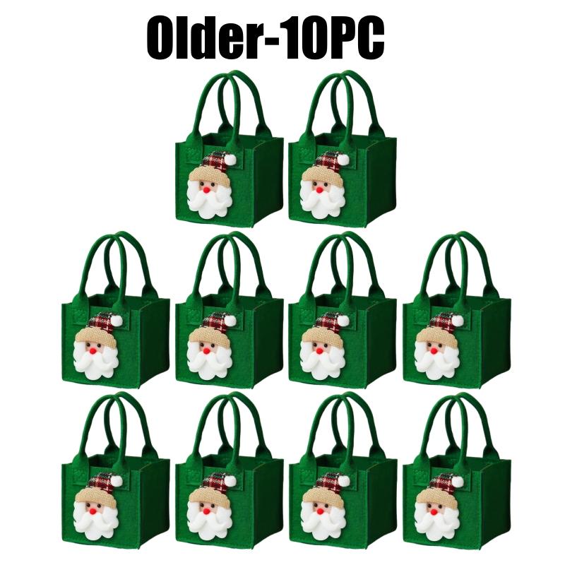 Christmas Felt Bag Creative Handbag Christmas Eve Apple Box Ping'an Fruit Bag Hand-held Gift Packaging Candy Decoration Gift Bag