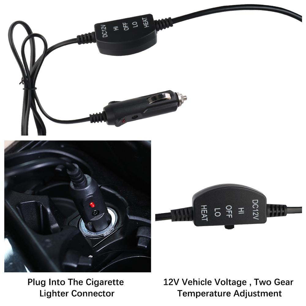 Car Electric Heated Seat Universal for Winter/Cold Days Winter Seat Heater 12V Car Heated Seats Car Seat Heating Cushion Cover