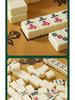 Elfenbeinweißes Mahjong-Fliesenset: Hausgemachte Handpolitur, Makellos, Große, Mittlere & Kleine Größen, Originalprodukt