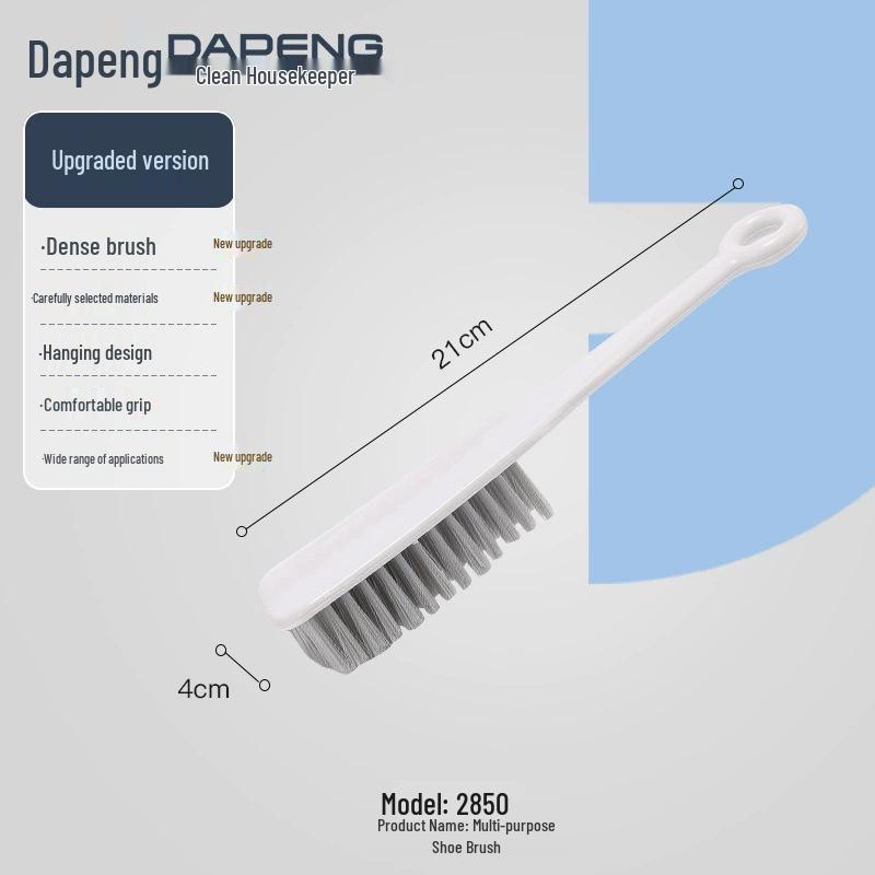 Multi-Functional Household Shoe Cleaning Brush with Soft Bristles