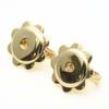 Used BVLGARI Pierce Bulgari Bulgari K18 Gold 3.9g Yellow Gold Silver Jewelry