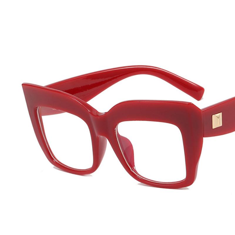 

Оверсайз Квадратна Рамка Котяче Око Прозорі Лінзи Окуляри Великі Прості Міопія Окуляри Ботана Діоптрії -0.5 -1.0 -2.0 -3.0 -4.0 До -6.0 1.56 myopia -5.0