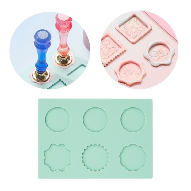 Wachssiegelstempel Silikonform, Wachssiegelstempel Silikonform für Resin-Guss