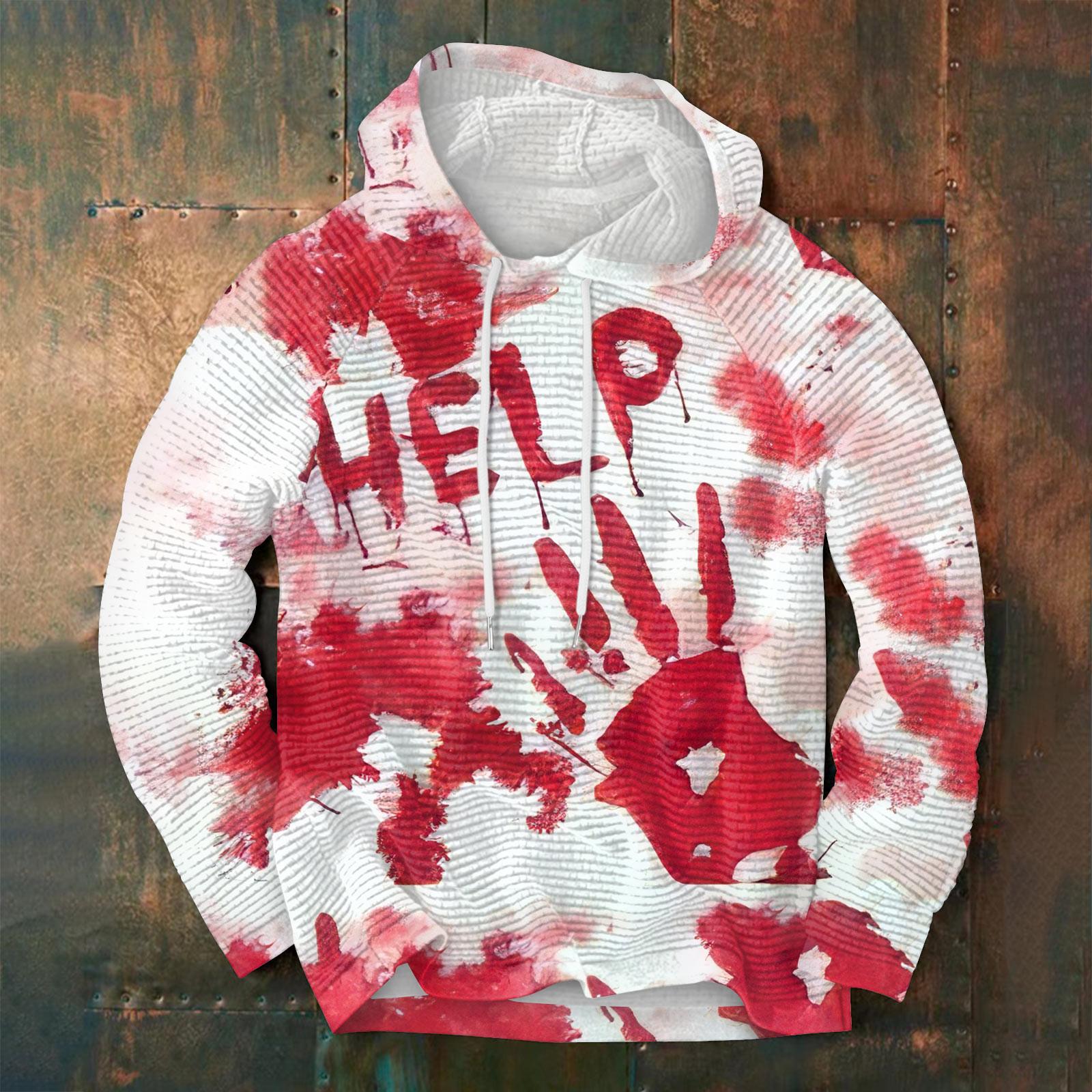 Весенне-осенняя мужская толстовка с воротником-стойкой на открытом воздухе — фото 5