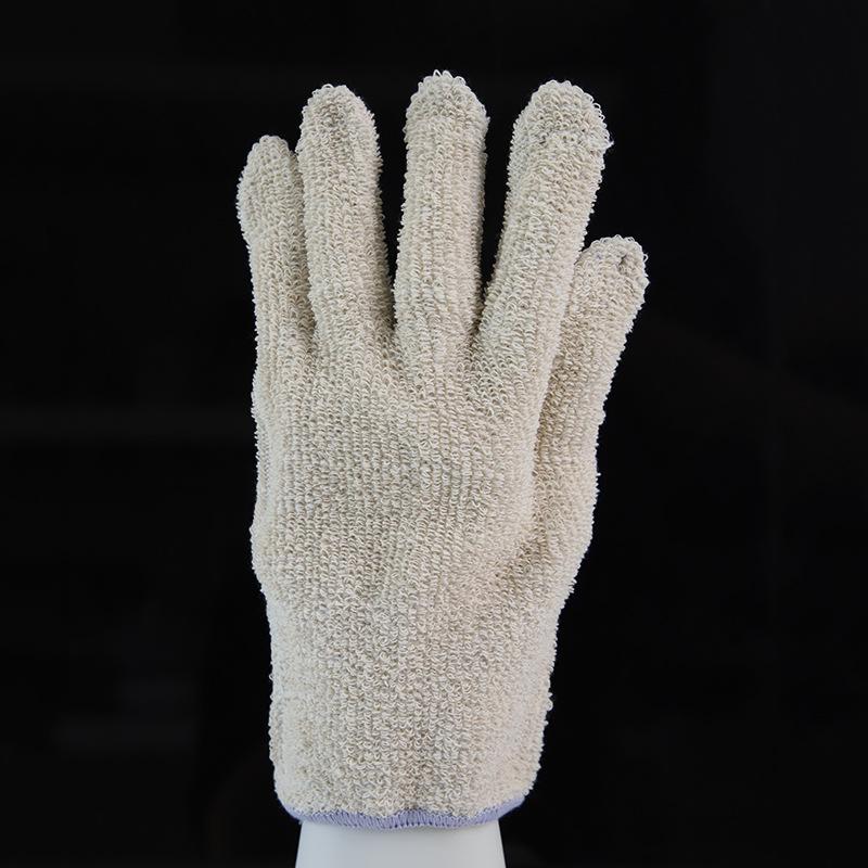 

Защитные перчатки для работы, покрытые стальной проволокой, защита от порезов, термостойкие, нескользящие, утолщенная защита для строительных площадок One size fits all