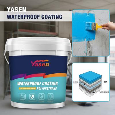 Recubrimiento Impermeabilizante de Poliuretano Base Agua 1000g para Reparación de Filtraciones en Techos de Paredes Exteriores Paredes de Baño del Hogar y Reparación de Filtraciones en Techos