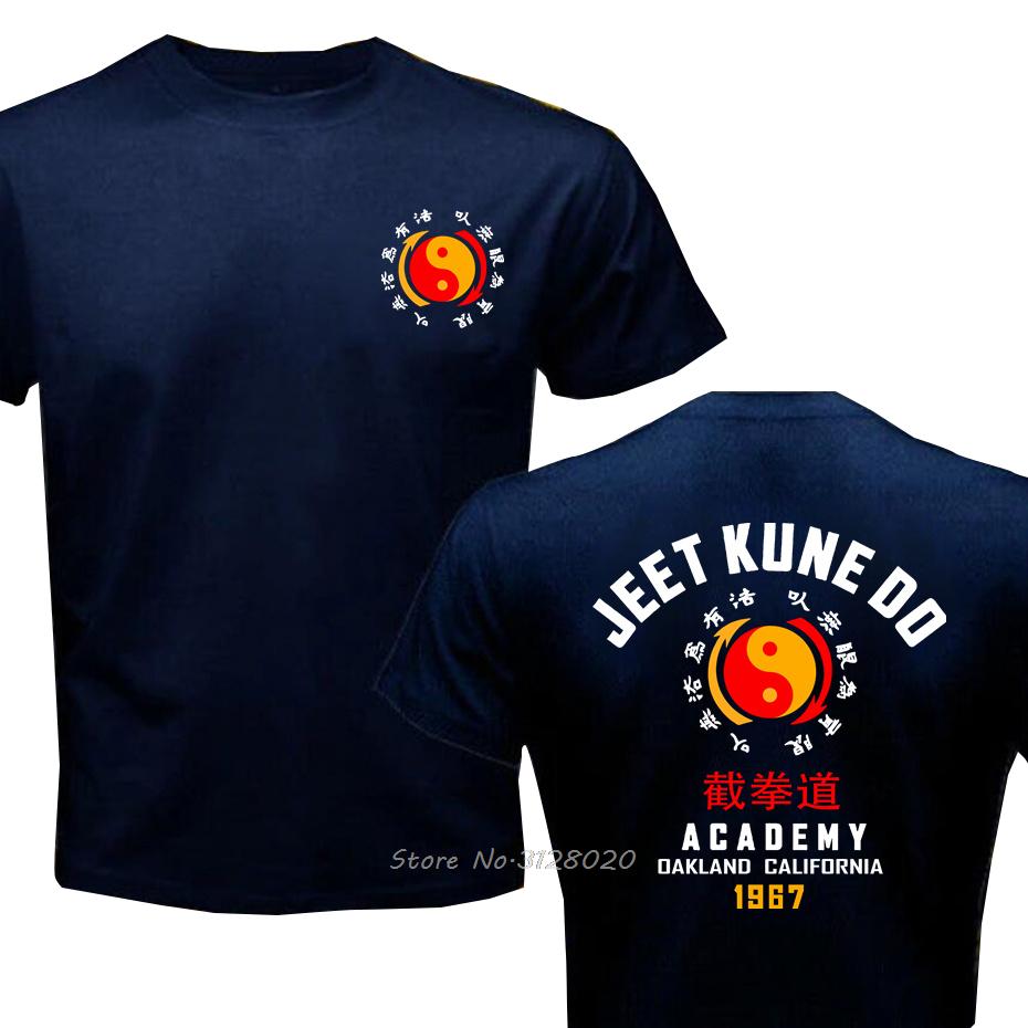 Jeet Kune Do Academy T Shirt Men Bruce Martial Artist Greatest Jeet Kune Do Wing Chun T-Shirt Tees Streetwear Harajuku