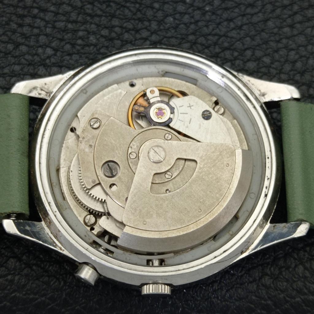 VINTAGE ORIENT AUTOMATIC 46943 JAPAN MENS WHITE COLOR DIAL WATCH A700641-5 R204-a700641