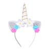 Unicorn princess accessories set, linking crown necklaces, headbands, girls' princess dress accessories, cross-border foreign trade