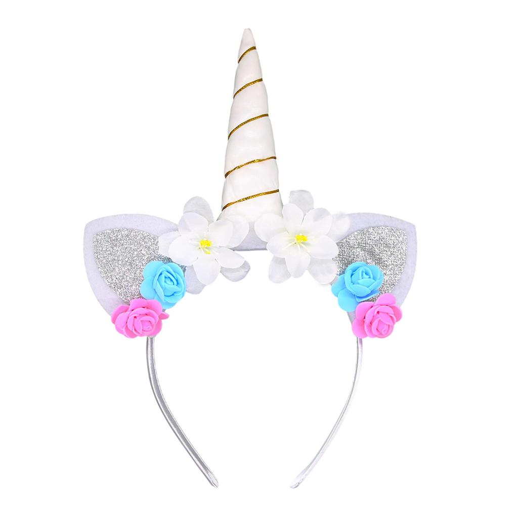 Unicorn princess accessories set, linking crown necklaces, headbands, girls' princess dress accessories, cross-border foreign trade
