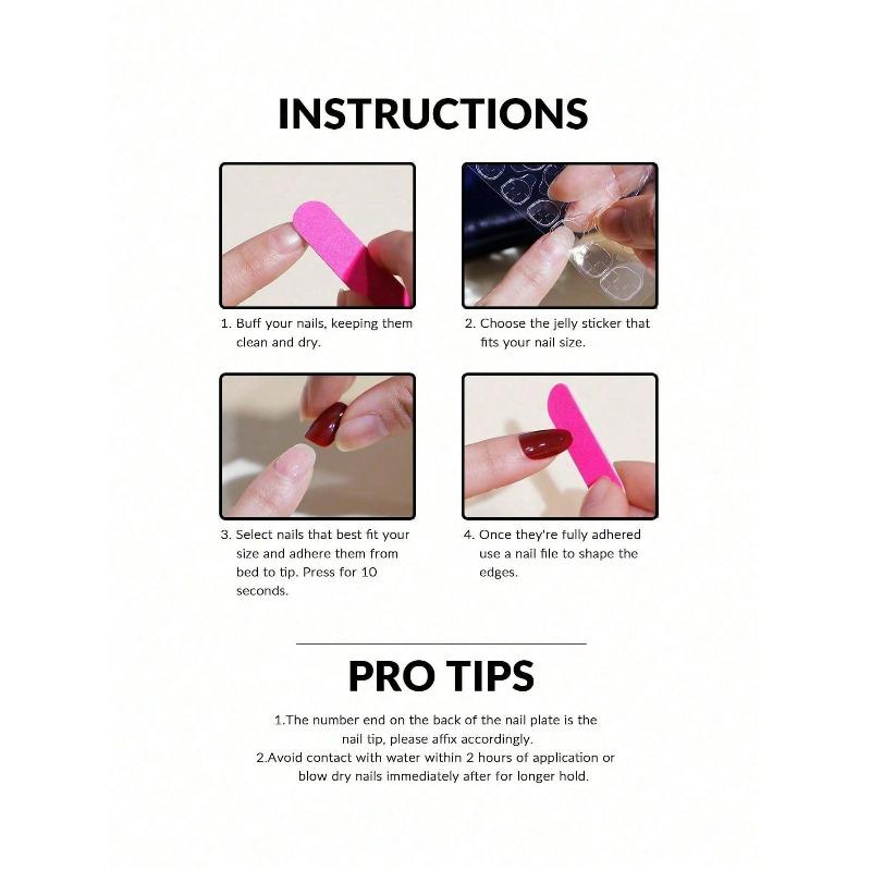 24 ks Jarní a letní modré květinové čtvercové nálepky na nehty, Zdobené vzorem modrých květin, Vhodné pro dámskou dekoraci nehtového umění | Květinový design nehtů