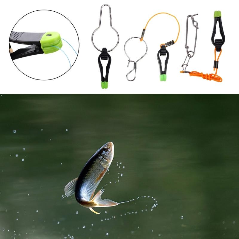 Mini Power Grips Board Release Snap Clip Clamp Fishing Downrigger Line Release Fishing Line Accessories Durable