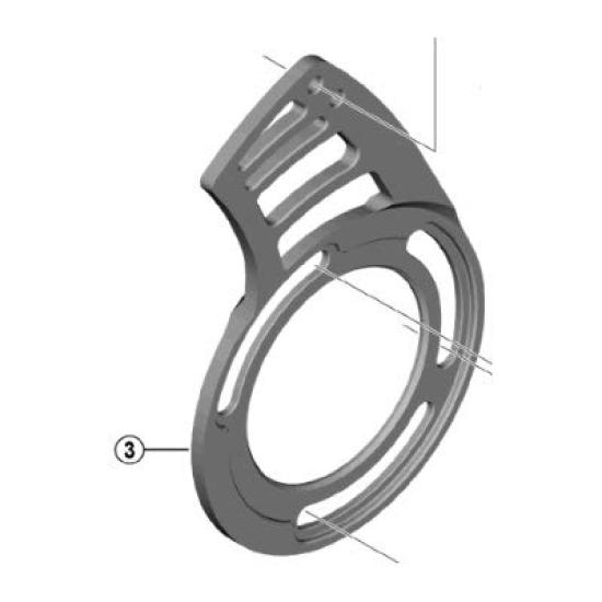 

SHIMANO Запасные части Задняя пластина Y1VV00009 SM-CDE80