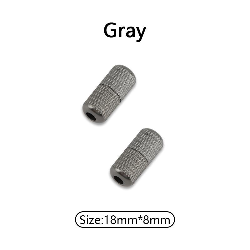 1 Pair Aluminum Capsules Lock Shoelaces Sneakers Buckle Metal No Tie Shoe Laces Colorful Lock Buckle Kits Shoelace Accessories
