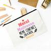 Thank You Teacher for Everything You Have Done for Us Printed Pencil Bag Stationery Bags Travel Makeup  Pouch Gift for Teachers