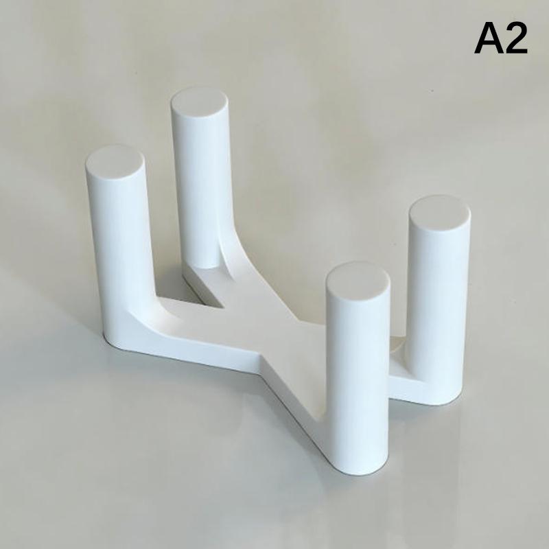 Plastic Weight Scale Stand Space-Saving Bathroom & Home Gym Organizer Compatible With Digital/Analog Scales Utility Racks