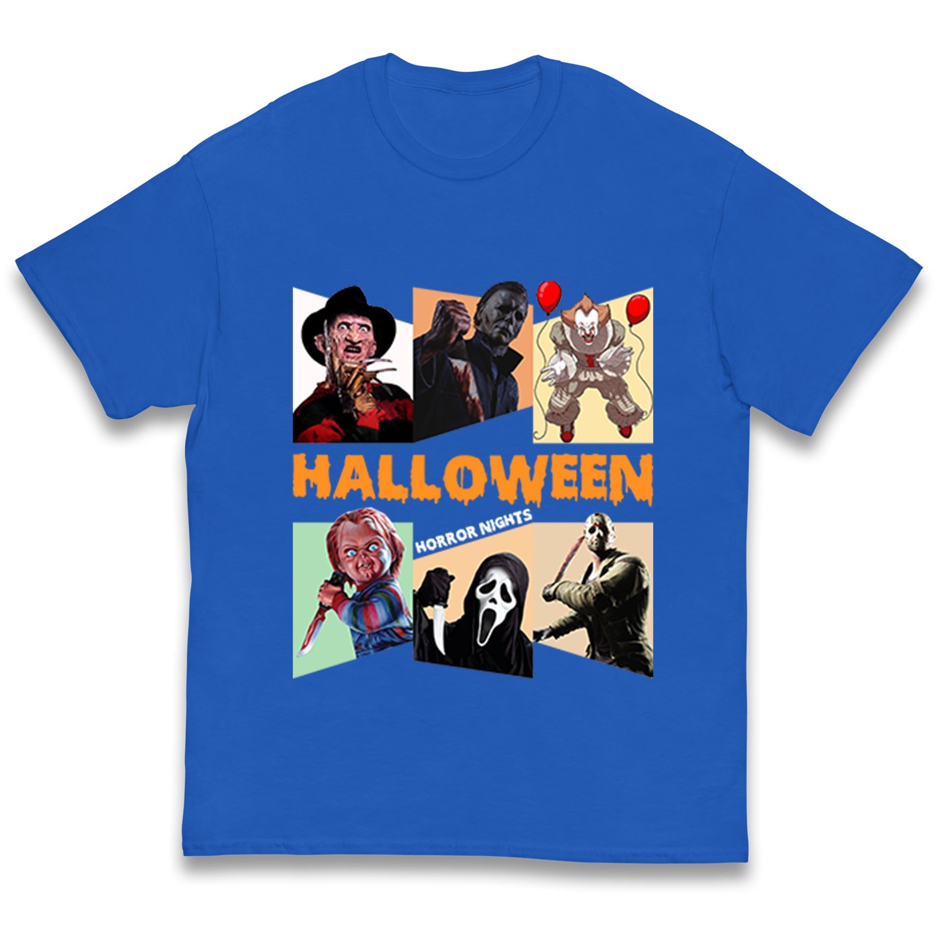 Horror Characters Halloween Horror Nights Kids T Shirt 100