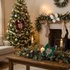 DIY Artificial Glitter Butterfly Flocking Simulated Butterfly Tree Decor  Christmas Tree