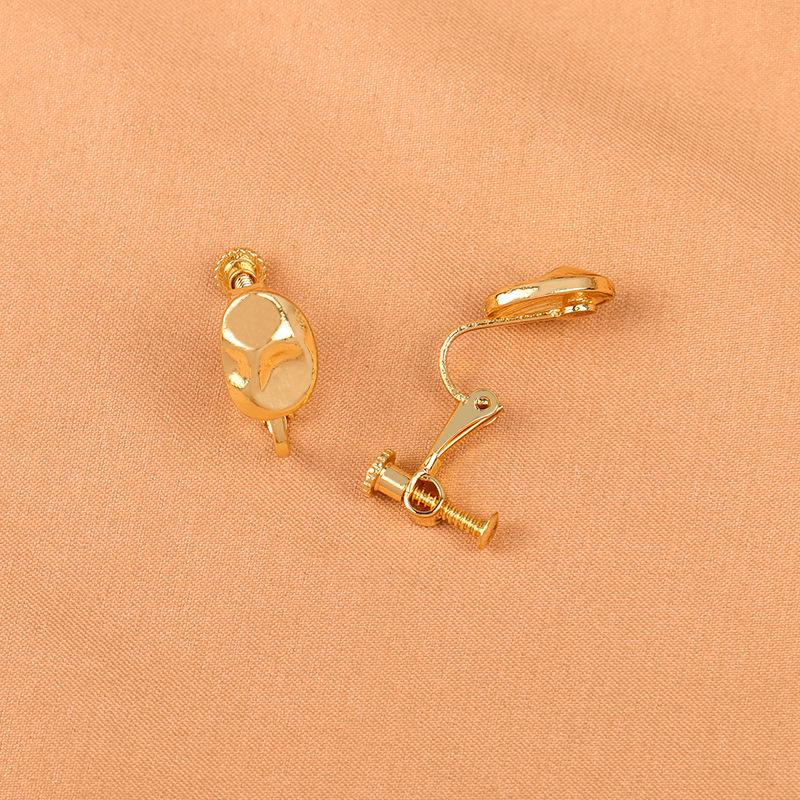 925 Silver Japanese-Korean Irregular Gold Stud Earrings - Minimalist and Versatile Design for Women
