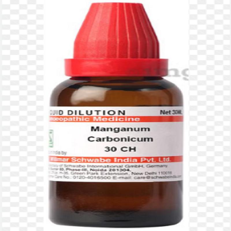 

@ Dr Willmar Manganum Carbonicum 30 CH Homeopathic 30ml u714 Zr-2414-60%Off
