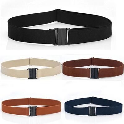 Stretch Waist Belt Adjustable Waistband New Elastic Belts  Unisex