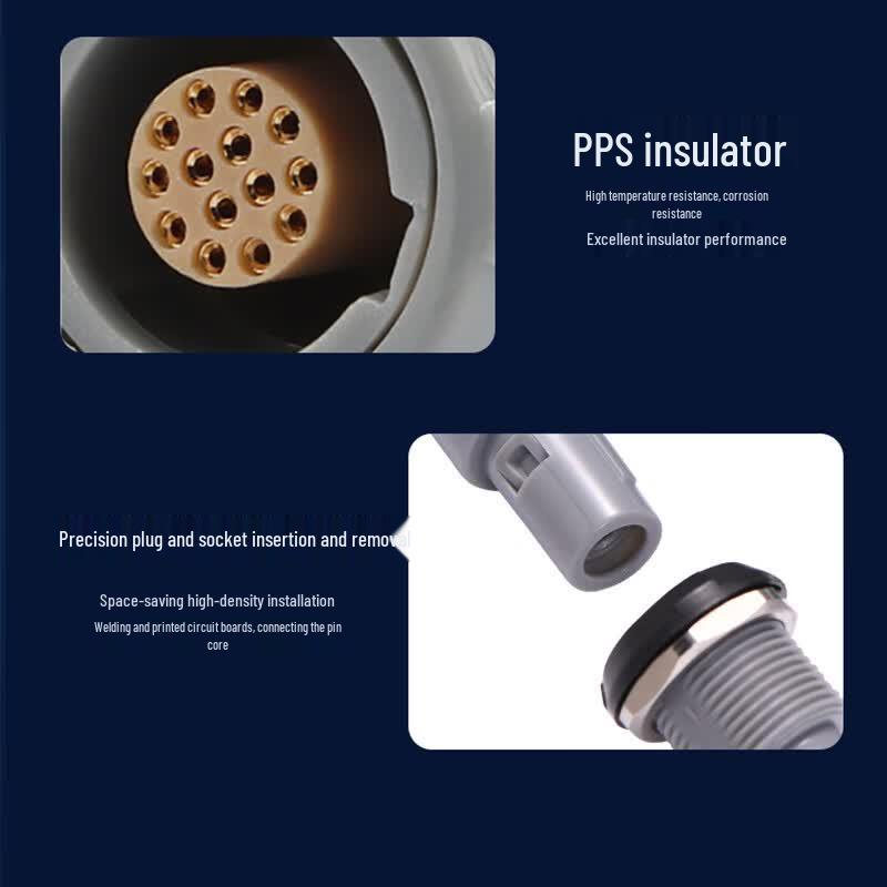 LEMO Compatible P-Series Medical Push-Pull Connector