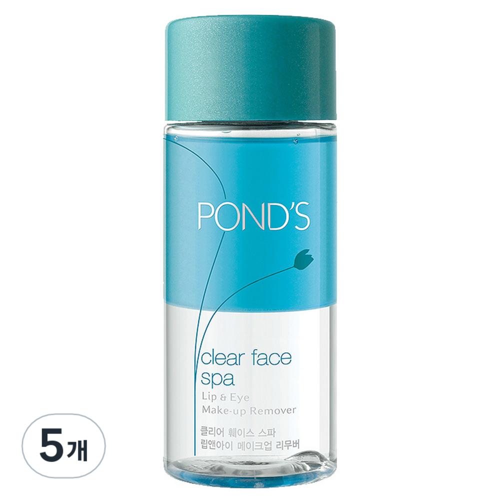 

Pond s Clear Face Spa Lip & Eye Makeup Remover, 120ml, 5 pcs.