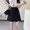 Plus Size High Waist Slimming Irregular Bodycon Skirt - Sexy Tummy-Concealing Slit Skirt for Women (Spring/Summer)