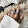 Gold Smooth Surface Female Adjustable Ring Wedding Rings For Women Jewelry Accessories