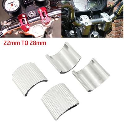 Handlebar Mount Riser Clamp Conversion Shim Motorcycle
