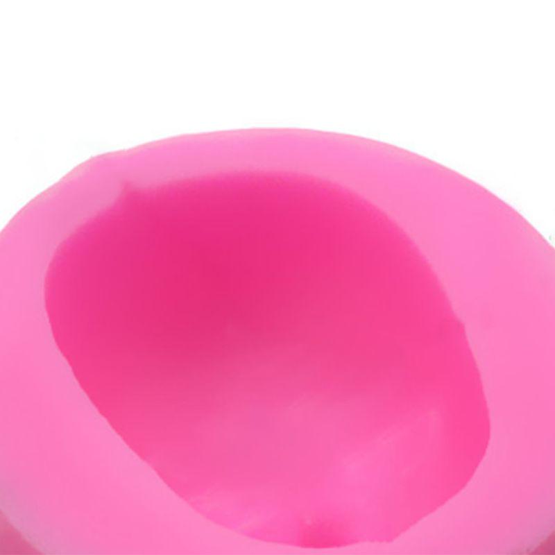 Food Grade Silicone 3D Baby Face Girl Head Shape DIY Chocolate Mold Fondant Candy Soap Polymer Clay Crafting Mould Decorating Baking Tool
