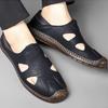 Fashion Breathable Male Shoe Hole Shoes Outdoor Genuine Leather Trend 2025 Barefoot Open Toe New Fashion High Quality Eva Men's Sandal