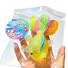 Kawaii Rybka Złota Ściskana Zabawka Fidget Wielokrotnego Użytku Kreskówkowe Rybki Złote Kulki do Ściskania Duża Ryba z Kolorowym Ogonem Piłka Antystresowa Do Dekoracji Biurka