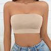 Varsbaby Damen Tube-BH, trägerlos, Brustwickel, Bandeau, ungefüttert, nahtlos, atmungsaktiv, bequeme Unterwäsche, Tops