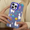 Alpaca Animals Cartoon Colorful Phone Case For IPhone 16 15 14 13 12 11 Pro Max X XR XSMAX 8 Matte Shockproof Back Cover