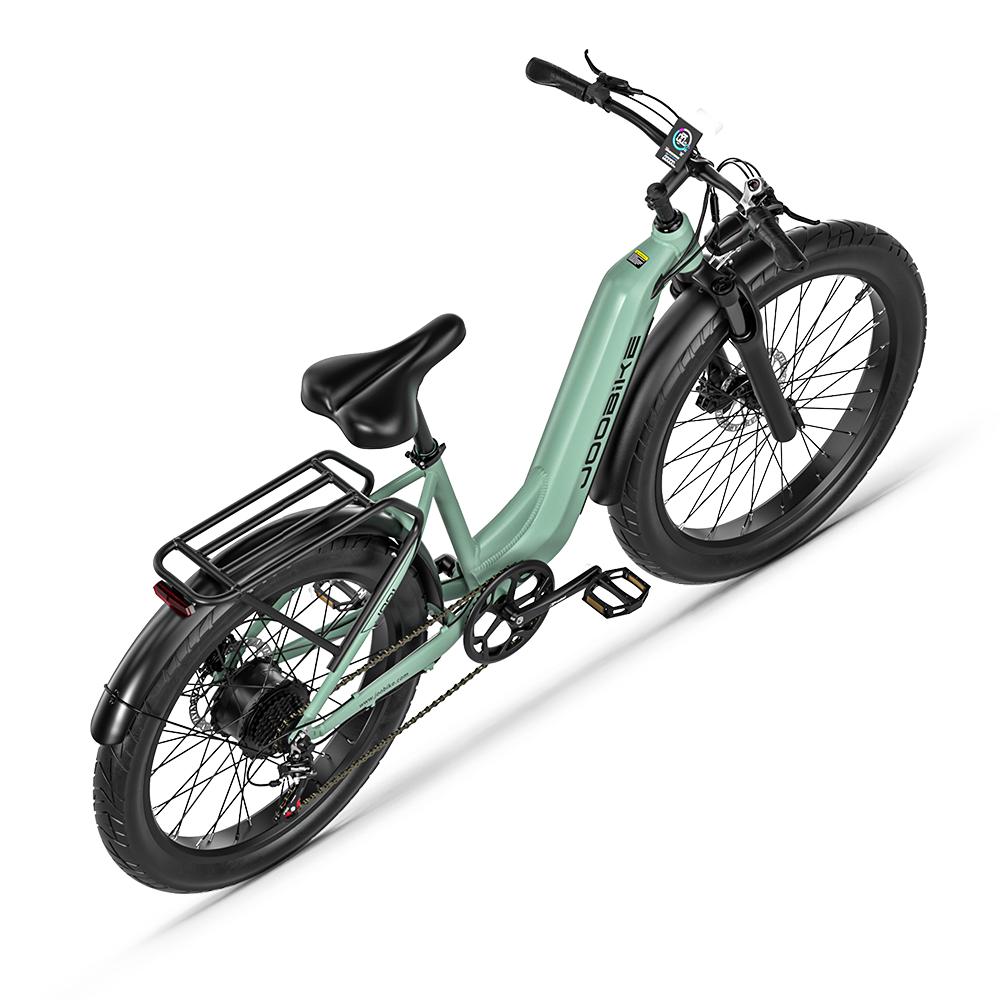 JOOBIKE JOO1 Electric Bike 1000W 48V17.5Ah E-Mountain Bike Adult Ebike Men Electric Bicycle 26 Inch Fat Tire Off-Road E-Bicycle