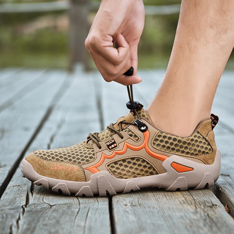 Nové sandály pro muže, pohodlné pánské sandály, kožené pánské sandály pro dospělé, značkové pánské boty, trendy