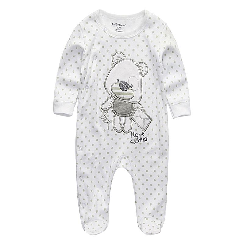 

Дитячий одяг для хлопчиків і дівчаток, новонароджені бавовняні зимові теплі бавовняні довгі рукави, дитяча мода Roupas De Bebe 6M