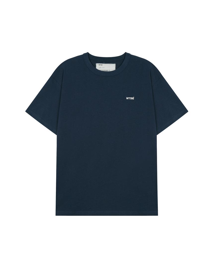 Matile Basic Logo T-Shirt / Navy