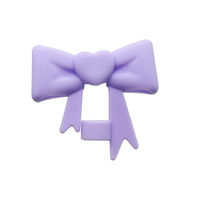Silicone Bow Tie Straw Cap & Dust Cover for 10mm Straw