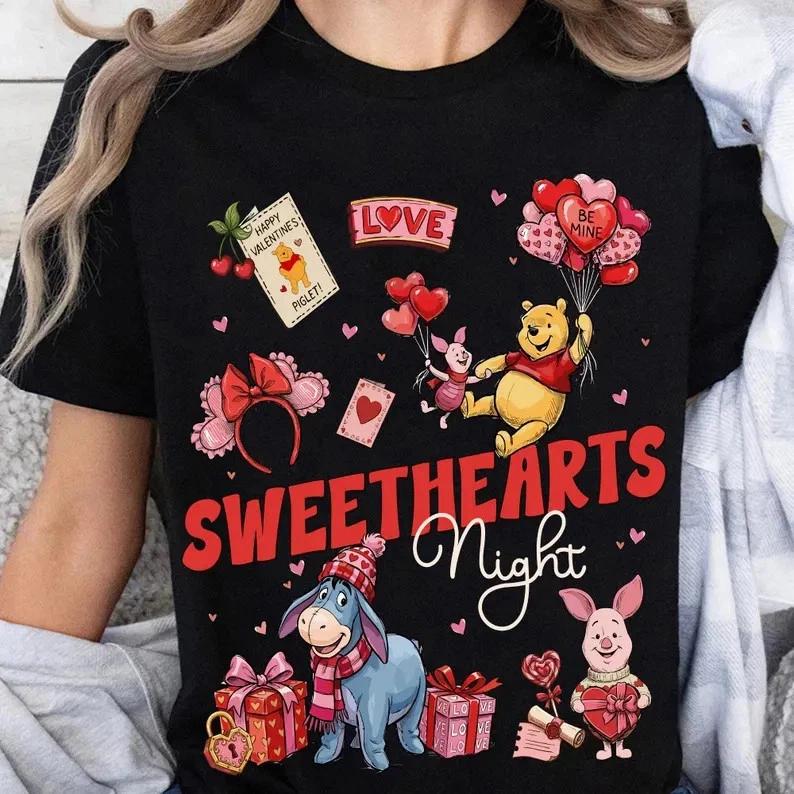 Winnie Pooh Eeyore And Piglet TShirt Size S4XL S