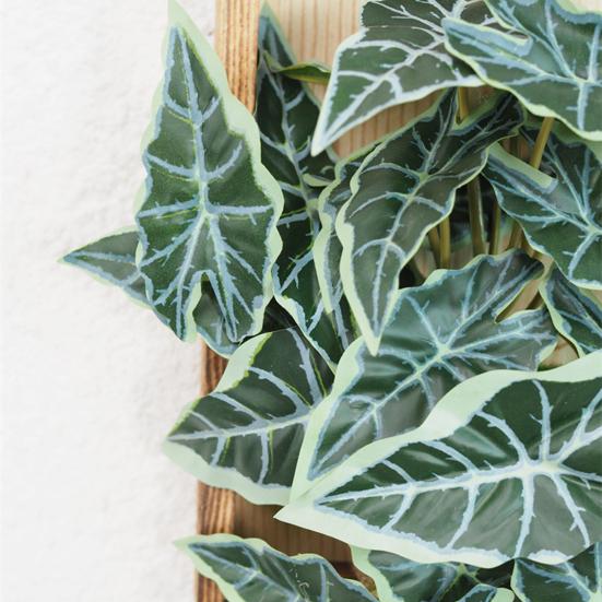 Wall Framed Artificial Plant Faux Greenery Plant in Frame Wall Decor Hanging