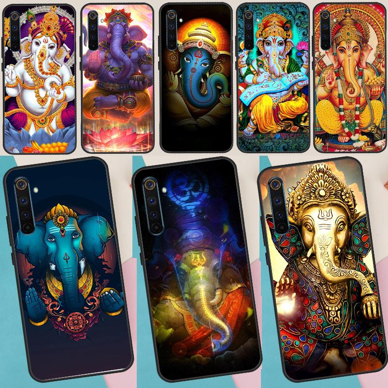 Ganesh Elephant God Case For Realme GT 7 Pro GT 6 6T 5 C55 C53 C51 C21Y C25S C61 C67 C75 10 11 12 13 14 Pro Plus