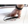 For BMW 5 Series 2018- ABS Carbon Fiber Car Door Handles Cover Trim Decor