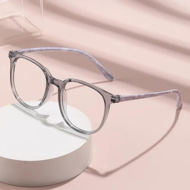 New Fashion Hd Large Frame Women'S Reading Glasses Ultra Light Neutral High Quality Anti Blue Light Presbyopia Glasses