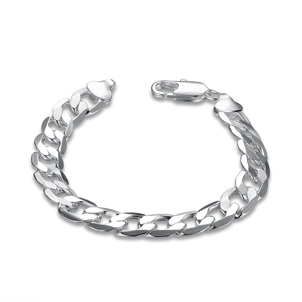 

new Copper Bracelet Jewelry 4MM-10MM width solid Chain LINK for man men women wedding Accessories gifts Y21311YY-