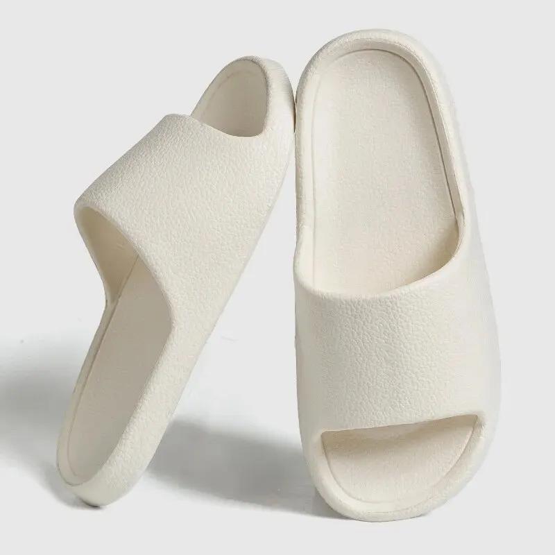 Fashion Fashion Women Slippers Summer Flat Lightweight EVA Home Bathroom Slippers Comfort Massage Couples Indoor Slides Shower Shoes