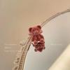 Südkoreas Neuer Plüsch-Teddybär Öffnungsring Damen Herbst Winter Süß Niedlich Cartoon Zeigefingerring Nischendesign Verstellbar