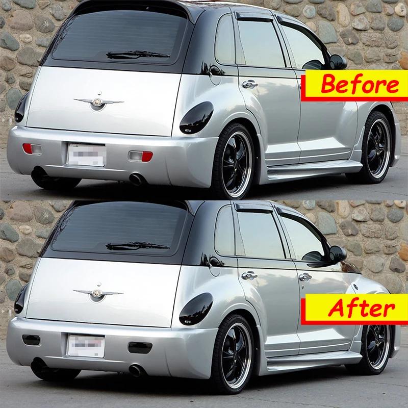 Car Rear Bumper Reflector Tail/Brake Light Backup Reverse Light Housings For Chrysler PT Cruiser 2006-2010 No Bulb / Socket